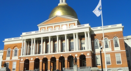 Boston Capitol Building.