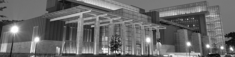Exterior of the Eli Broad College of Business building.