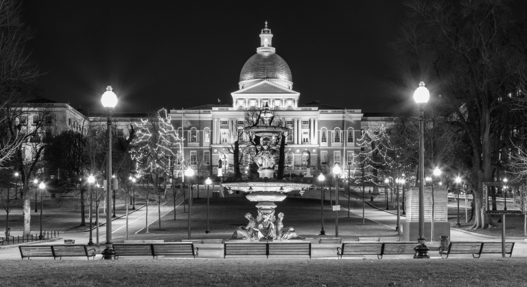 Boston Capitol Building.