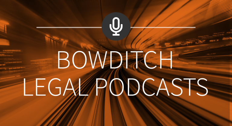 Bowditch Legal Podcasts Logo.