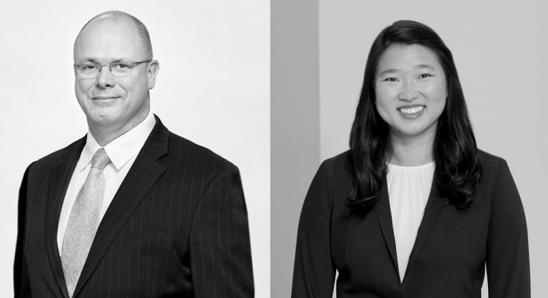 Side-by-side images of Brian Mullin and Sherelle Wu.