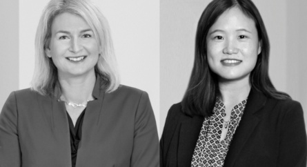 Kristin Shirahama and Eileen Lee Breger