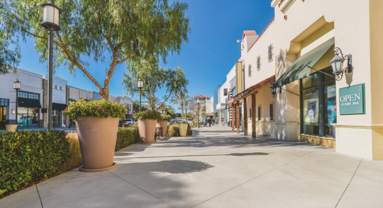 Outdoor Shopping Center