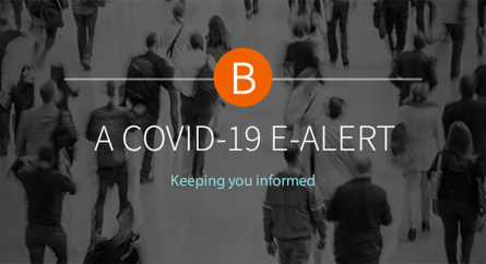 A Covid-19 E-Alert.